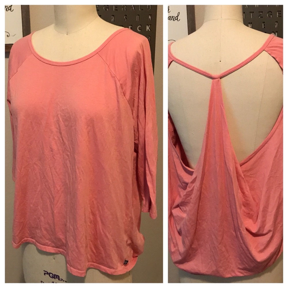 Fabletics Casual Open Back Top